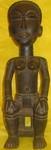 BAULE Culture of Arts from Ghana and Cote d’Ivoire (Ivory Coast) - (Seated Female Figure) by Prairie View A&M University