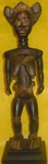 ASHANTI Culture of Arts from Akan ethnic group and are native to the Asante Region of modern-day Ghana - (Standing Female Figure) by Prairie View A&M University