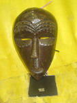 ANGOLA Culture of Arts which includes the Ovimbundu, Ambundu, Bakongo, Chokwe, Avambo and the peoples and country of the Democratic Republic of the Congo) - (Dance Mask) by Prairie View A&M University