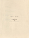 Annual Report- Division Of Freshman Studies English Area - 1972 by Prairie View A&M University