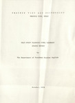 Annual Report - Self-Study Planning Model Taxonomy - 1979