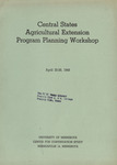 Central States Agricultural Extension Program Planning Workshop