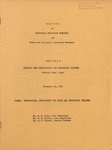 Report of Industrial Education Workshop for Trade and Industrial Education Teachers - Area 3&4- 1962
