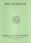 Five Year Plan Report - FY 1986- 1990 by Prairie View A&M University