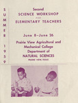 Second Science Workshop for Elementary Teachers