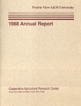1988 Annual Report - Cooperative Agricultural Research Center