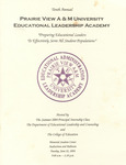 Tenth Annual Educational Leadership Academy - June 2004 by Prairie View A&M University