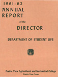 Annual Report Of The Director 1961-62