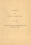 Annual Report - Department Self Study- Division Of Freshman Studies -1968- 1969 by Prairie View A&M University