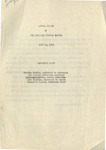 Annual Report Of The Research Service Centre - July 1965