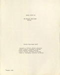 Annual Report Of The Serial Department - 1959- 60 by Prairie View A&M College