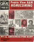 Nov 8, 1980- Prairie View A&M University Panthers vs University Of Arkansas-Pine Bluff Golden Lions