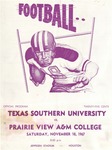Nov 18, 1967- Prairie View A&M College vs Texas Southern University
