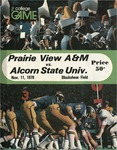 Nov 11, 1978- Prairie View A&M vs Alcorn State University