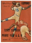 Oct 16, 1962- Prairie View A&M vs Texas Southern