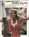 Sep 6, 1980- Prairie View A&M vs Southwest Texas State