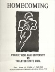 Nov 5, 1994 - Prairie View A&M vs Tarleton State