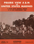 Oct 23, 1971 - Prairie View A&M vs United States Marines