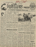 Hotline Press Newspaper- August 1986 Vol III No 1