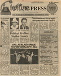 Hotline Press Newspaper- October 1988 Vol 5 No 11
