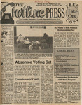 Hotline Press Newspaper- October 1989 Vol 6 No 10