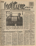Hotline Press Newspaper- February 1991 Vol 7 No 28 by Hotline Press Newspaper