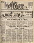 Hotline Press Newspaper- May 1991 Vol 7 No 40 by Hotline Press Newspaper
