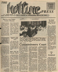 Hotline Press Newspaper- March 1991 Vol 7 No 31 by Hotline Press Newspaper