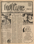 Hotline Press Newspaper- December 1992 Vol 9 No 17