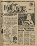 Hotline Press Newspaper- December 1992 Vol 9 No 18