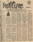 Hotline Press Newspaper- November 1992 Vol 9 No 13 by Hotline Press Newspaper