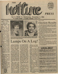 Hotline Press Newspaper- November 1992 Vol 9 No 11 by Hotline Press Newspaper