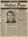 Hotline Press Newspaper- April 1994 Vol 10 No 31 by Hotline Press Newspaper