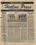 Hotline Press Newspaper- January 1994 Vol 10 No 19