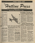 Hotline Press Newspaper- September 1994 Vol 11 No 1
