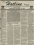 Hotline Press Newspaper- November 1998 Vol 15 No 11