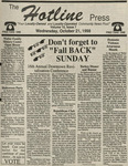 Hotline Press Newspaper- October 1998 Vol 15 No 7