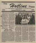 Hotline Press Newspaper- February 2008 Vol 25 No 34