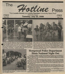 Hotline Press Newspaper- July 22,2008 Vol 26 No 5 by Hotline Press Newspaper