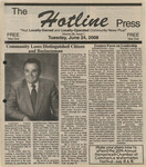 Hotline Press Newspaper- June 24,2008 Vol 26 No 1 by Hotline Press Newspaper