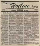 Hotline Press Newspaper- Sep 16 ,2008 Vol 26 No 13 by Hotline Press Newspaper
