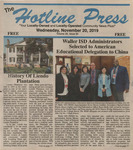 Hotline Press Newspaper- Nov 20 ,2019 Vol 35 No 33 by Hotline Press Newspaper