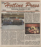 Hotline Press Newspaper- Nov 27,2019 Vol 35 No 34