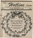 Hotline Press Newspaper- December 22,2009 Vol 27 No 28