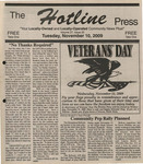 Hotline Press Newspaper- November 10,2009 Vol 27 No 22