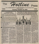 Hotline Press Newspaper- October 20,2009 Vol 27 No 19