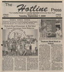 Hotline Press Newspaper- September 1,2009 Vol 27 No 12