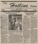Hotline Press Newspaper- September 15,2009 Vol 27 No 14