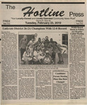 Hotline Press Newspaper- Feb 23,2010 Vol 27 No 36