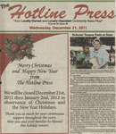 Hotline Press Newspaper- December 2011 Vol 28 No 29 by Hotline Press Newspaper